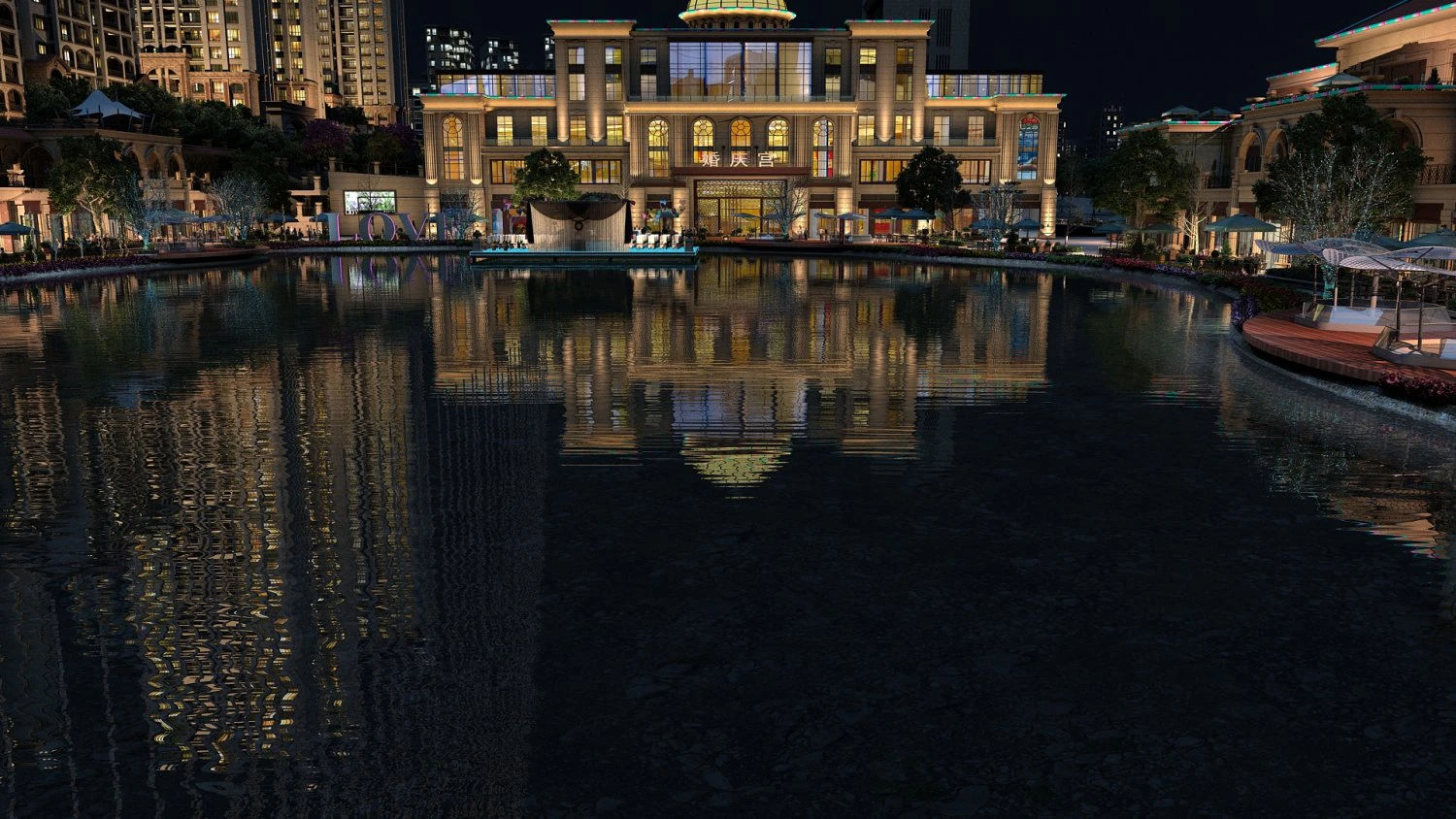 City building 3D Model .c4d .max .obj .3ds .fbx .stl .blend 