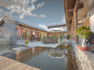 Ancient building 3D Model