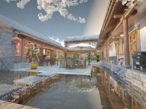 Ancient building 3D Model