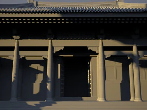 Ancient building 3D Model