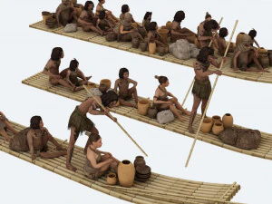 Primitive 3D Model