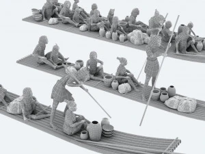 Primitive 3D Model
