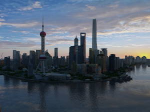 Shanghai Modèle 3D