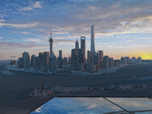Shanghai Modèle 3D