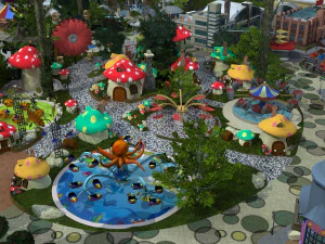 遊び場 3Dモデル