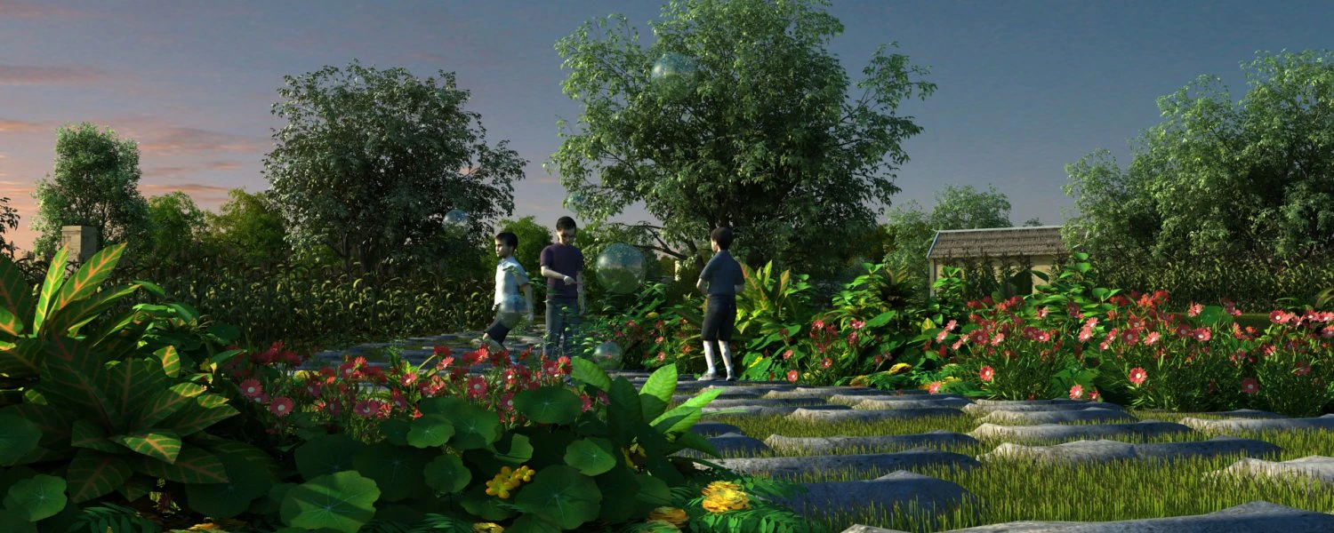 시골집 3D 모델 .c4d .max .obj .3ds .fbx .stl .blend 