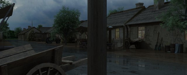 Rural house 3D Model .c4d .max .obj .3ds .fbx .stl .blend