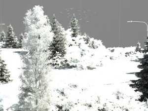 Winding road Modelo 3D