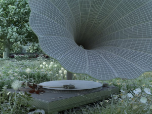 Phonograph 3D-Modell