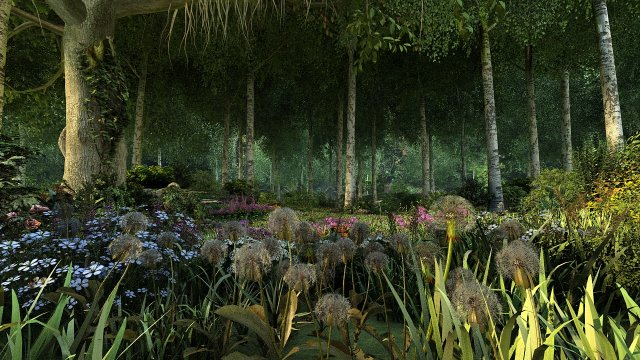 Forest Modello 3D .c4d .max .obj .3ds .fbx .stl .blend 