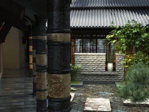Ancient clubhouse 3D Model