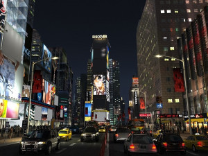 Warner Times Square Model 3D