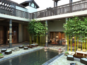 Altes Clubhaus 3D Modell