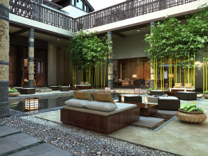 Ancient clubhouse 3D 模型