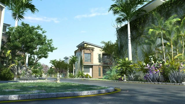 ヴィラ 3Dモデル .c4d .max .obj .3ds .fbx .stl .blend