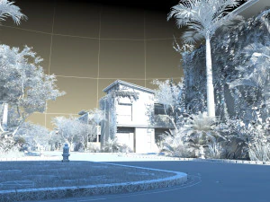 ヴィラ 3Dモデル