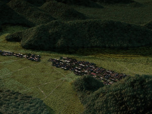 Mountain village Modèle 3D