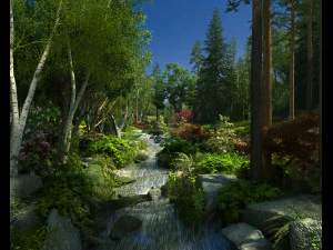 Лес 3D Модель