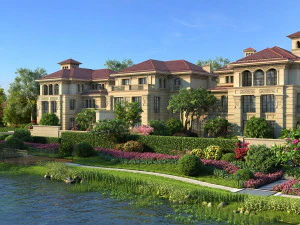 ヴィラ 3Dモデル