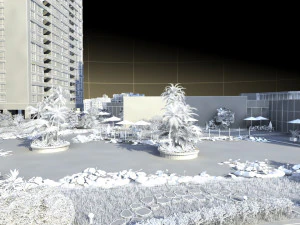 City building 3D Model