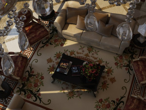 Living room Modelo 3D