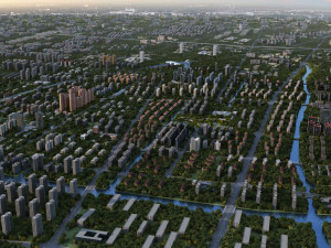 City building 3D मॉडल