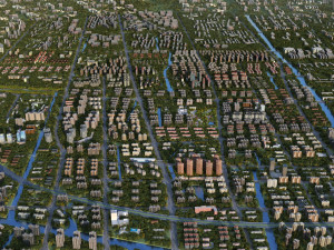 City building 3D मॉडल