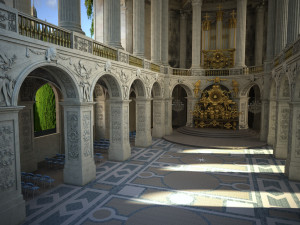 Palace of Versailles 3D Модель
