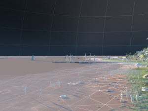 Seaside 3D Model