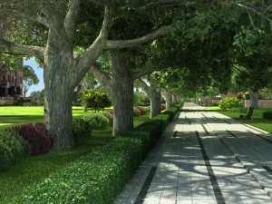 Avenue 3D Model