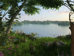 The lake Modèle 3D