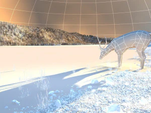 The lake 3D Model