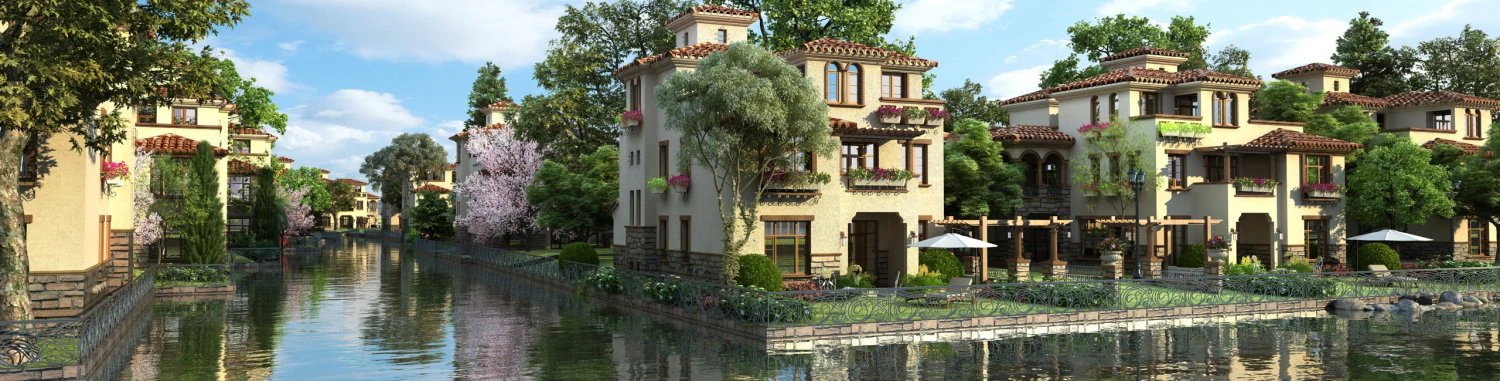 Villa 3D Model .c4d .max .obj .3ds .fbx .stl .blend 