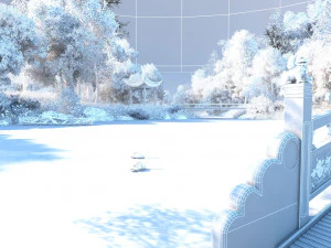 Scenic area 3D Model