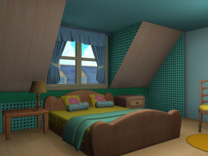 Childrens room Model 3D