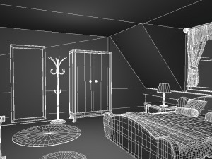Childrens room Model 3D