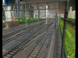 High speed train 3D Модель