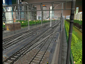 Hogesnelheidstrein 3D Model