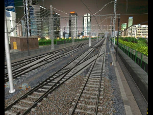High speed train 3D Model