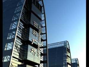 Xizhimen 3Dモデル