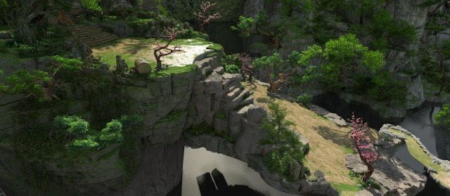 Huaguo mountain 3Dモデル .c4d .max .obj .3ds .fbx .stl .blend 