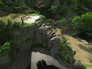 Huaguo mountain 3Dモデル
