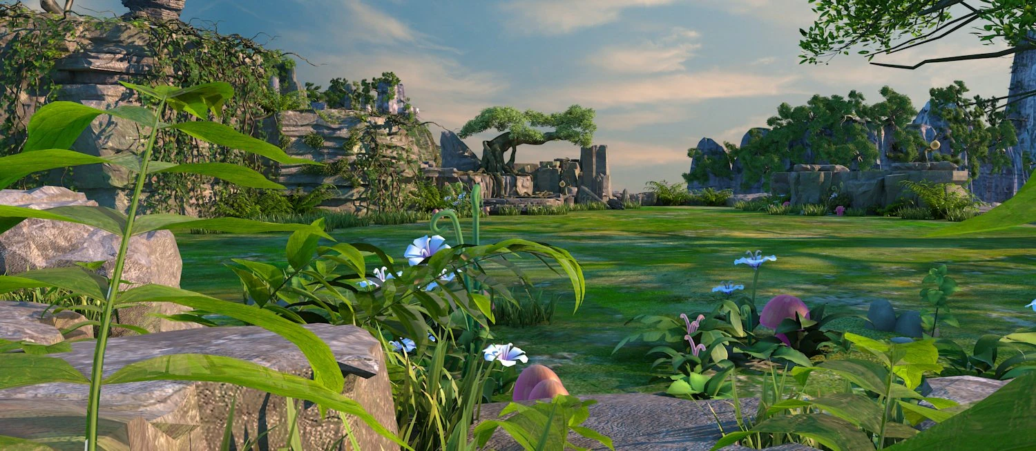 Huaguo mountain 3D Model .c4d .max .obj .3ds .fbx .stl .blend 