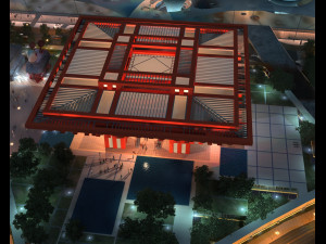 China Pavilion 3D मॉडल
