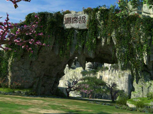 Water curtain hole 3D Model