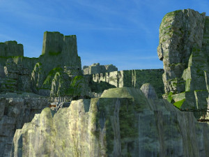 Water curtain hole 3D Model