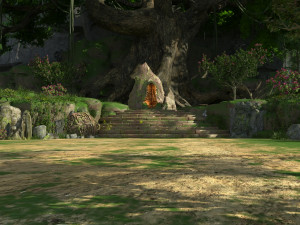 Huaguo mountain 3Dモデル