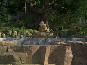 Huaguo mountain 3Dモデル