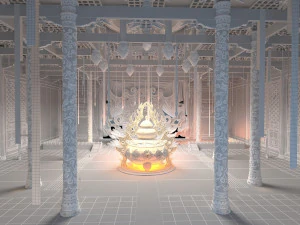 Fairy Palace 3D Model