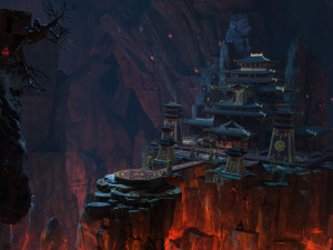King of the Buddha to the temple 3Dモデル